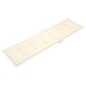 vidaXL Tumbona de jardín con reposapiés y cojín madera maciza acacia vidaXL Tumbona de jardín con reposapiés y cojín madera maciza acacia