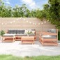 vidaXL Juego de muebles de jardín 7 pzas madera maciza abeto Douglas vidaXL Juego de muebles de jardín 7 pzas madera maciza abeto Douglas