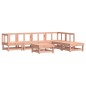 vidaXL Juego de muebles de jardín 7 pzas madera maciza abeto Douglas vidaXL Juego de muebles de jardín 7 pzas madera maciza abeto Douglas