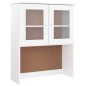 vidaXL Aparador alto ALTA madera maciza de pino blanco 77x35x165 cm vidaXL Aparador alto ALTA madera maciza de pino blanco 77x35x165 cm