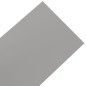 vidaXL Borduras de jardín 2 uds polietileno gris 10 m 20 cm