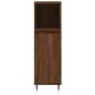 vidaXL Set de muebles de baño 3 pzas madera contrachapada roble marrón vidaXL Set de muebles de baño 3 pzas madera contrachapada roble marrón