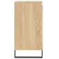 vidaXL Aparadores 2 piezas madera contrachapada color roble sonoma vidaXL Aparadores 2 piezas madera contrachapada color roble sonoma