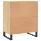 vidaXL Aparadores 2 piezas madera contrachapada color roble sonoma vidaXL Aparadores 2 piezas madera contrachapada color roble sonoma