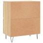 vidaXL Aparadores 3 uds madera contrachapada color roble sonoma vidaXL Aparadores 3 uds madera contrachapada color roble sonoma