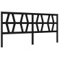 vidaXL Estructura de cama con cabecero madera maciza negro 200x200 cm vidaXL Estructura de cama con cabecero madera maciza negro 200x200 cm