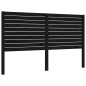 vidaXL Estructura de cama con cabecero madera maciza negro 160x200 cm vidaXL Estructura de cama con cabecero madera maciza negro 160x200 cm