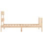vidaXL Estructura de cama con cabecero madera maciza vidaXL Estructura de cama con cabecero madera maciza