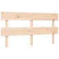 vidaXL Estructura de cama de matrimonio con cabecero madera maciza vidaXL Estructura de cama de matrimonio con cabecero madera maciza