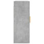 vidaXL Armario de pared 2 unidades gris hormigón 69,5x34x90 cm vidaXL Armario de pared 2 unidades gris hormigón 69,5x34x90 cm