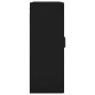 vidaXL Armarios de pared 2 unidades negro 69,5x34x90 cm vidaXL Armarios de pared 2 unidades negro 69,5x34x90 cm