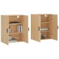 vidaXL Armario de pared 2 unidades roble Sonoma 69,5x34x90 cm vidaXL Armario de pared 2 unidades roble Sonoma 69,5x34x90 cm