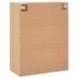 vidaXL Armario de pared 2 unidades roble Sonoma 69,5x34x90 cm vidaXL Armario de pared 2 unidades roble Sonoma 69,5x34x90 cm