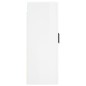 vidaXL Armario de pared 2 unidades blanco brillante 69,5x34x90 cm