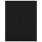 vidaXL Armarios de pared 2 unidades negro 69,5x34x90 cm vidaXL Armarios de pared 2 unidades negro 69,5x34x90 cm