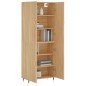 vidaXL Aparador alto madera contrachapada color roble 69,5x34x180 cm vidaXL Aparador alto madera contrachapada color roble 69,5x34x180 cm