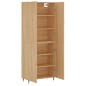 vidaXL Aparador alto madera contrachapada color roble 69,5x34x180 cm vidaXL Aparador alto madera contrachapada color roble 69,5x34x180 cm