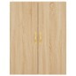 vidaXL Aparador alto madera contrachapada color roble 69,5x34x180 cm vidaXL Aparador alto madera contrachapada color roble 69,5x34x180 cm