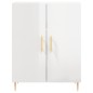 vidaXL Aparador alto madera contrachapada blanco brillo 69,5x34x180 cm vidaXL Aparador alto madera contrachapada blanco brillo 69,5x34x180 cm