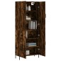 vidaXL Aparador alto madera contrachapada roble ahumado 69,5x34x180 cm vidaXL Aparador alto madera contrachapada roble ahumado 69,5x34x180 cm