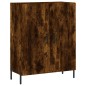 vidaXL Aparador alto madera contrachapada roble ahumado 69,5x34x180 cm vidaXL Aparador alto madera contrachapada roble ahumado 69,5x34x180 cm