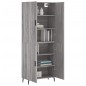 vidaXL Aparador alto madera contrachapada gris sonoma 69,5x34x180 cm vidaXL Aparador alto madera contrachapada gris sonoma 69,5x34x180 cm