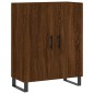 vidaXL Aparador alto madera contrachapada marrón roble 69,5x34x180 cm vidaXL Aparador alto madera contrachapada marrón roble 69,5x34x180 cm