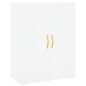 vidaXL Aparador alto madera contrachapada blanco 69,5x34x180 cm vidaXL Aparador alto madera contrachapada blanco 69,5x34x180 cm