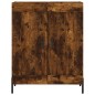 vidaXL Aparador alto madera contrachapada roble ahumado 69,5x34x180 cm vidaXL Aparador alto madera contrachapada roble ahumado 69,5x34x180 cm