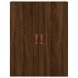 vidaXL Aparador alto madera contrachapada marrón roble 69,5x34x180 cm vidaXL Aparador alto madera contrachapada marrón roble 69,5x34x180 cm