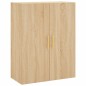 vidaXL Aparador alto madera contrachapada color roble 69,5x34x180 cm vidaXL Aparador alto madera contrachapada color roble 69,5x34x180 cm