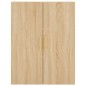 vidaXL Aparador alto madera contrachapada color roble 69,5x34x180 cm vidaXL Aparador alto madera contrachapada color roble 69,5x34x180 cm