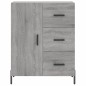 vidaXL Aparador alto madera contrachapada gris sonoma 69,5x34x180 cm vidaXL Aparador alto madera contrachapada gris sonoma 69,5x34x180 cm
