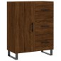 vidaXL Aparador alto madera contrachapada marrón roble 69,5x34x180 cm vidaXL Aparador alto madera contrachapada marrón roble 69,5x34x180 cm