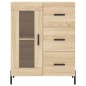 vidaXL Aparador alto madera contrachapada color roble 69,5x34x180 cm vidaXL Aparador alto madera contrachapada color roble 69,5x34x180 cm