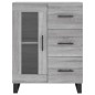 vidaXL Aparador alto madera contrachapada gris sonoma 69,5x34x180 cm vidaXL Aparador alto madera contrachapada gris sonoma 69,5x34x180 cm