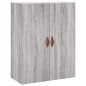 vidaXL Aparador alto madera contrachapada gris sonoma 69,5x34x180 cm vidaXL Aparador alto madera contrachapada gris sonoma 69,5x34x180 cm
