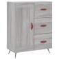vidaXL Aparador alto madera contrachapada gris sonoma 69,5x34x180 cm vidaXL Aparador alto madera contrachapada gris sonoma 69,5x34x180 cm