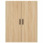 vidaXL Aparador alto madera contrachapada color roble 69,5x34x180 cm vidaXL Aparador alto madera contrachapada color roble 69,5x34x180 cm