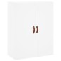 vidaXL Aparador alto madera contrachapada blanco 69,5x34x180 cm vidaXL Aparador alto madera contrachapada blanco 69,5x34x180 cm