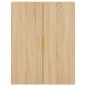 vidaXL Aparador alto madera contrachapada color roble 69,5x34x180 cm vidaXL Aparador alto madera contrachapada color roble 69,5x34x180 cm