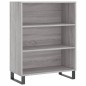 vidaXL Aparador alto madera contrachapada gris sonoma 69,5x34x180 cm vidaXL Aparador alto madera contrachapada gris sonoma 69,5x34x180 cm