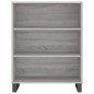 vidaXL Aparador alto madera contrachapada gris sonoma 69,5x34x180 cm vidaXL Aparador alto madera contrachapada gris sonoma 69,5x34x180 cm