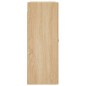 vidaXL Armarios de pared 2 uds madera de ingeniería roble Sonoma vidaXL Armarios de pared 2 uds madera de ingeniería roble Sonoma