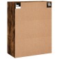 vidaXL Armarios de pared 2 uds madera de ingeniería roble ahumado vidaXL Armarios de pared 2 uds madera de ingeniería roble ahumado