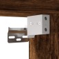 vidaXL Armarios de pared 2 uds madera de ingeniería roble ahumado vidaXL Armarios de pared 2 uds madera de ingeniería roble ahumado