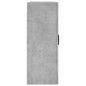 vidaXL Armarios de pared 2 uds madera de ingeniería gris hormigón vidaXL Armarios de pared 2 uds madera de ingeniería gris hormigón