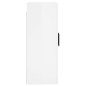 vidaXL Armarios de pared 2 uds madera de ingeniería blanco brillante vidaXL Armarios de pared 2 uds madera de ingeniería blanco brillante