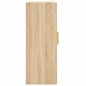 vidaXL Armarios de pared 2 uds madera de ingeniería roble Sonoma