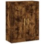 vidaXL Armarios de pared 2 uds madera de ingeniería roble ahumado vidaXL Armarios de pared 2 uds madera de ingeniería roble ahumado